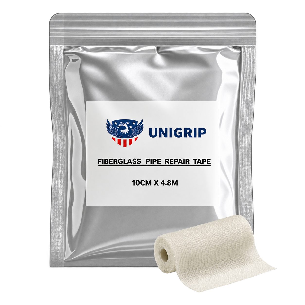 Unigrip fiberglass pipe repair tape
